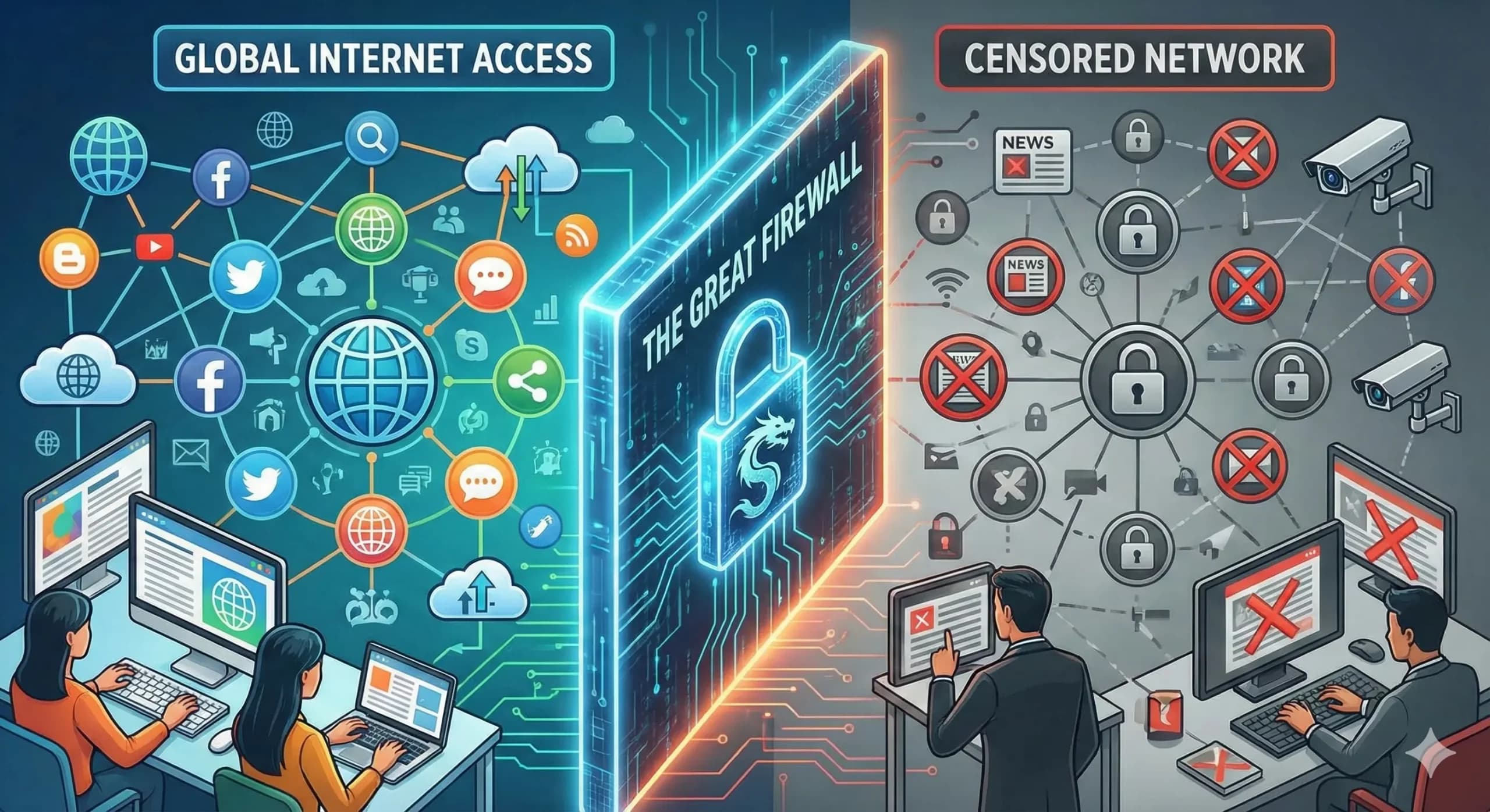 Internet Censorship and the Great Firewall