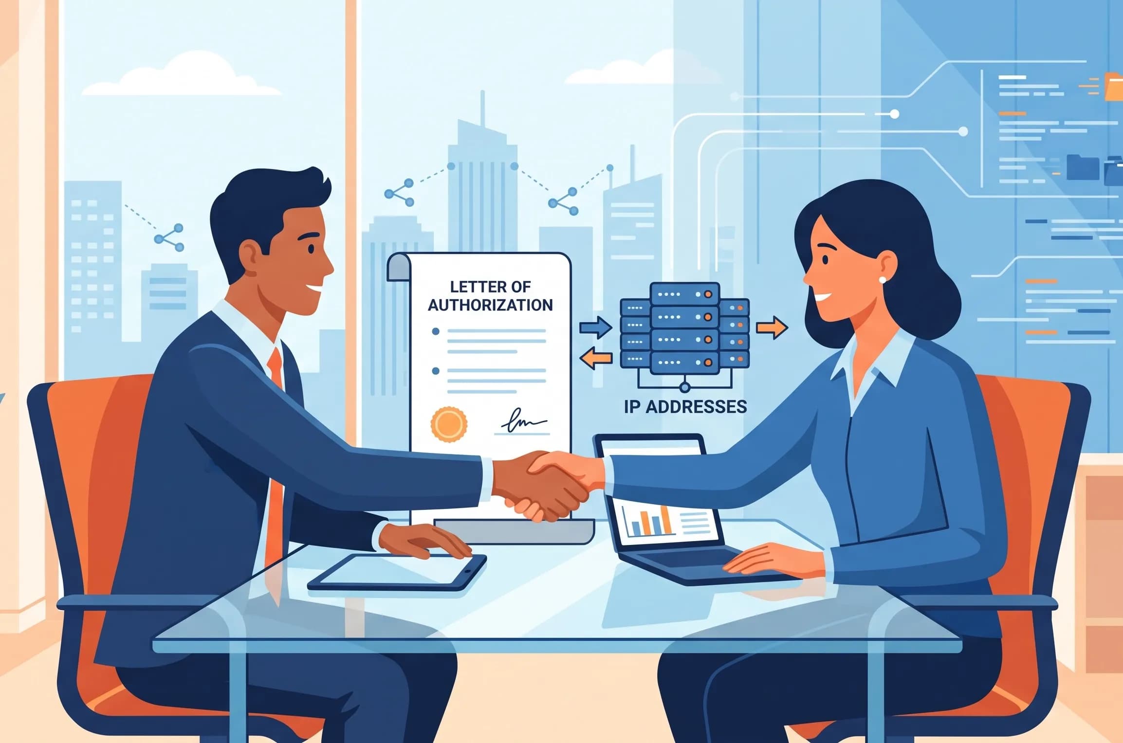Letter of Authorization of IPv4 Leasing
