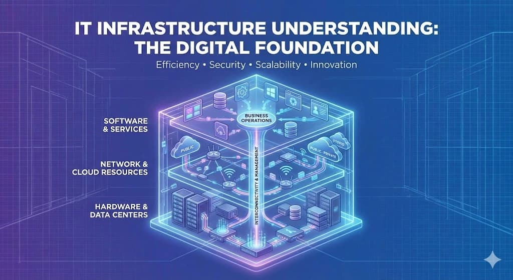 Comprendre l’infrastructure informatique : l’épine dorsale des entreprises modernes