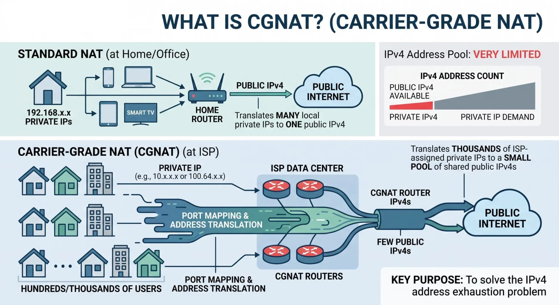 CGNAT Carrier-Grade NAT