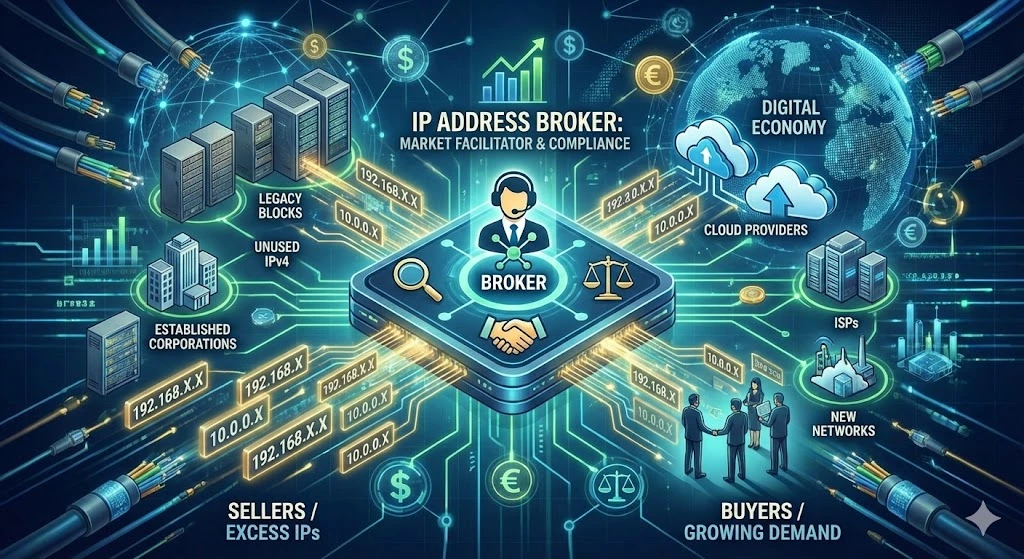 The Role of IP Address Brokers in the Digital Economy