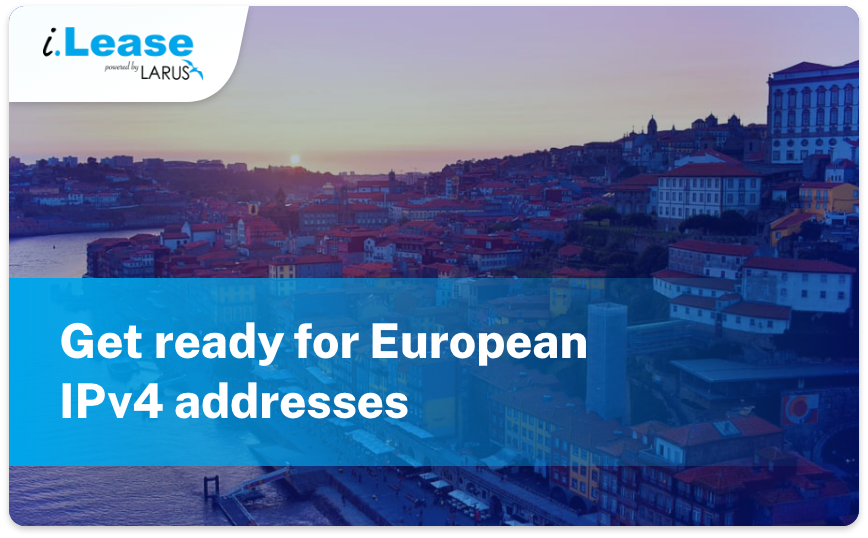 Get ready for European IPv4 addresses